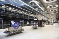 Image of station platform and seating at Paddington station